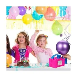 Bomba de aire eléctrica para globos y herramienta para_6