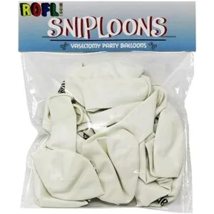 ROFLmart Funny Vasectomy Party Decorations Balloons_6