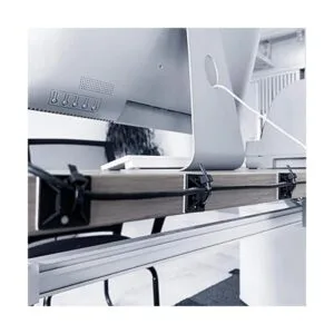 Paquete de 100 soportes con bridas para cables soportes