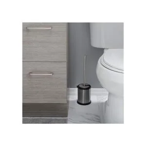 Bath Bliss Paquete de 2 cepillos y soporte de inodoro con_5