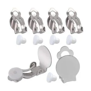 Aylifu Resultados de aretes con clip 20 piezas 10 pares