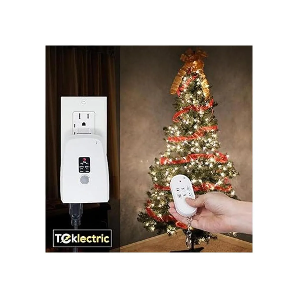 TEKLECTRIC Salida de control remoto para interiores con_4