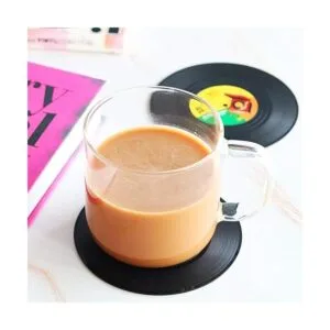 Posavasos divertidos para bebidas Juego de 12 discos de