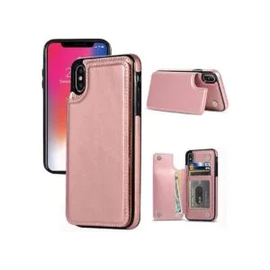 JOYAKI Funda tipo cartera para iPhone XXS funda para_1