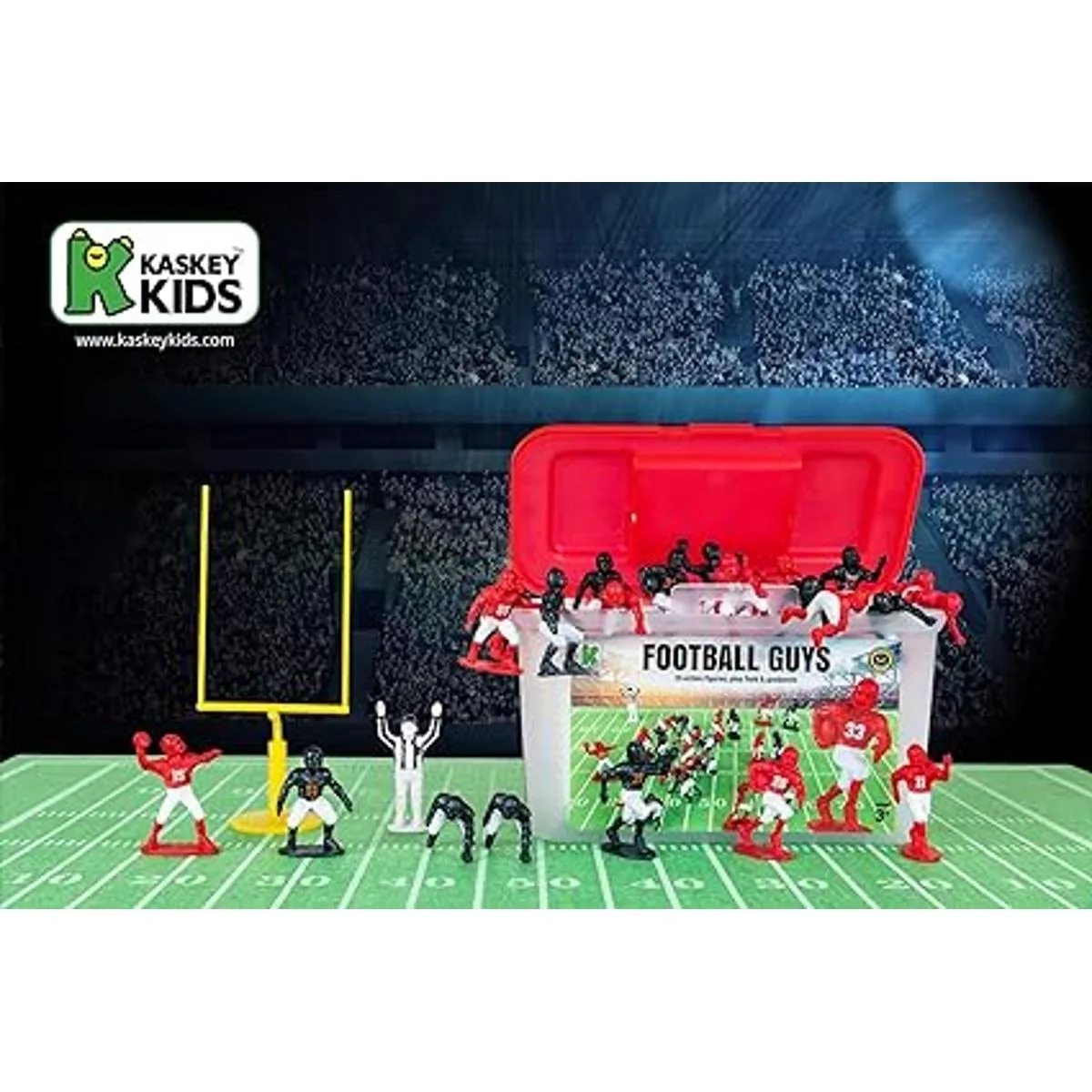 Kaskey Kids Football Guys Rojo BlancoAzul Marino_3