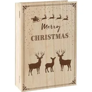 BRUBAKER Calendario de Adviento reutilizable de madera_2