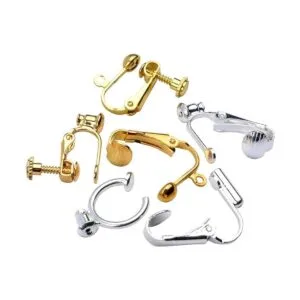 Hallazgos de aretes con clip 12 pares de 6 estilos