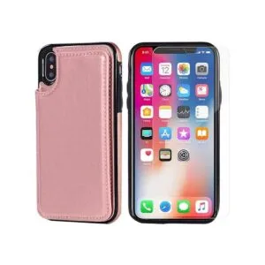 JOYAKI Funda tipo cartera para iPhone XXS funda para_3