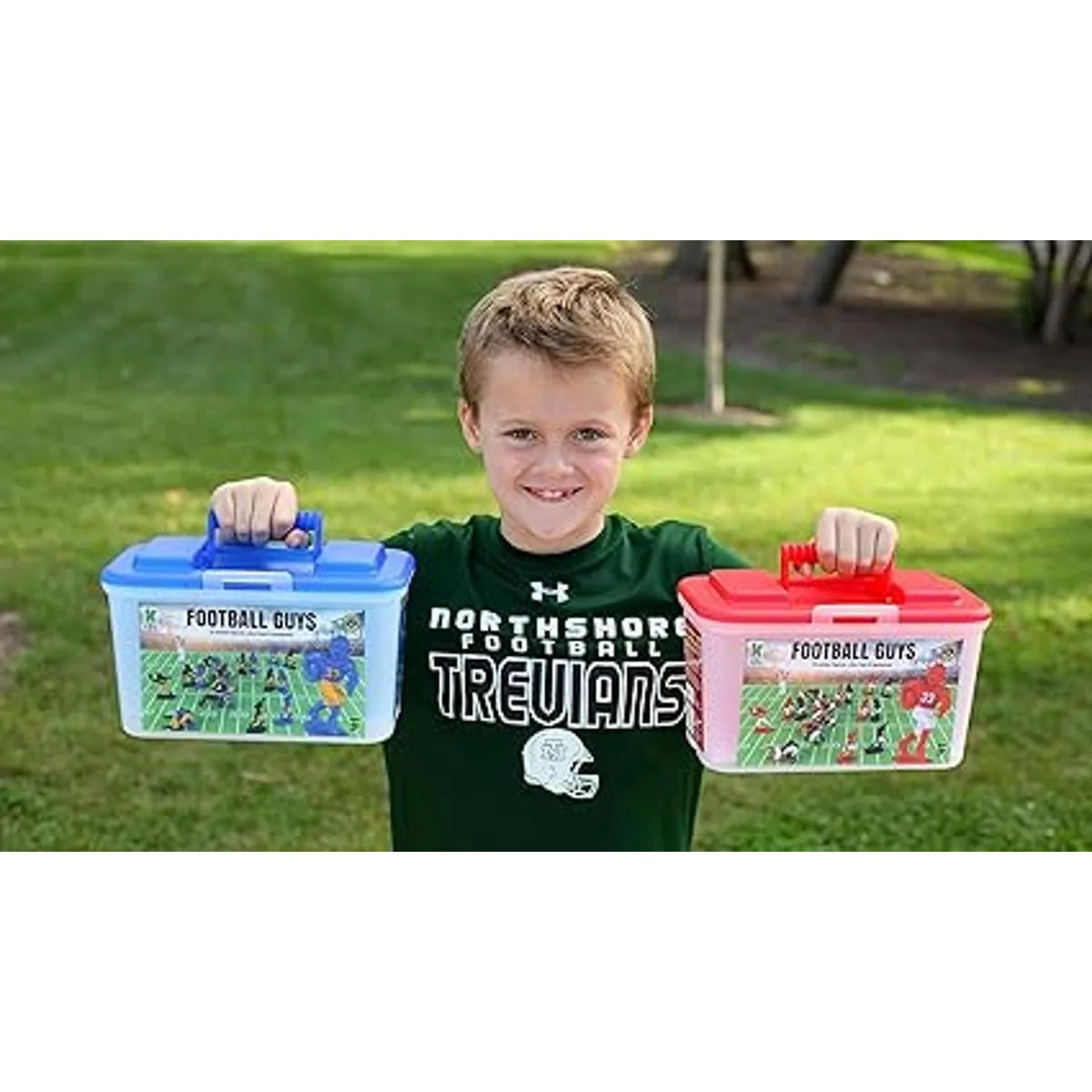 Kaskey Kids Football Guys Rojo BlancoAzul Marino_6