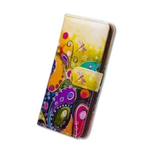 Bcov Funda tipo cartera para Galaxy A10e funda de piel_4