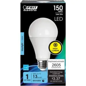 FEIT Electric Enhance A21 E26 Medium LED Bulb Daylight