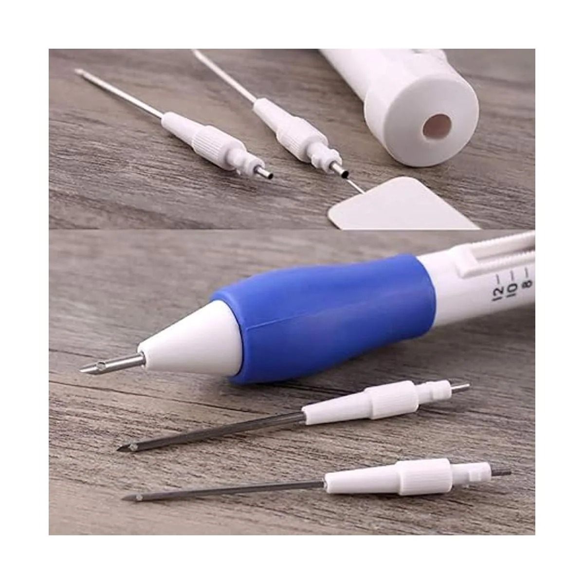 Kit de bordado con agujas de perforar 100 colores de_5