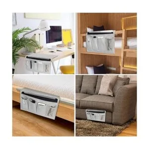 Symplifv Organizador de mesita de noche organizador de