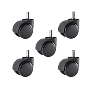 DGQ Juego de 5 ruedas de silla de oficina de 5 pulgadas de_1