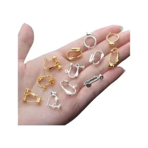 Hallazgos de aretes con clip 12 pares de 6 estilos