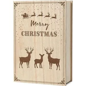 BRUBAKER Calendario de Adviento reutilizable de madera_5