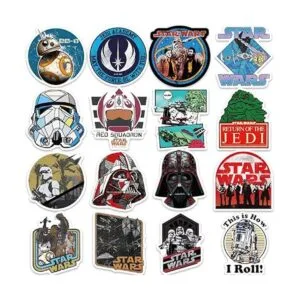 Claasic Calcomanías de vinilo impermeables para niñas_2