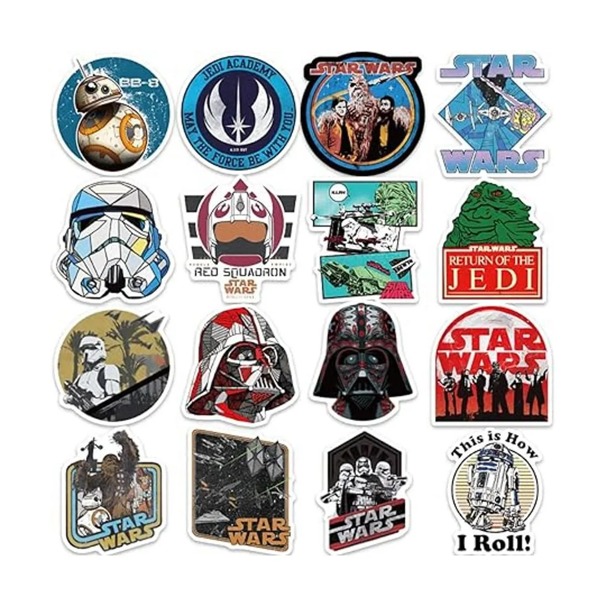 Claasic Calcomanías de vinilo impermeables para niñas_2