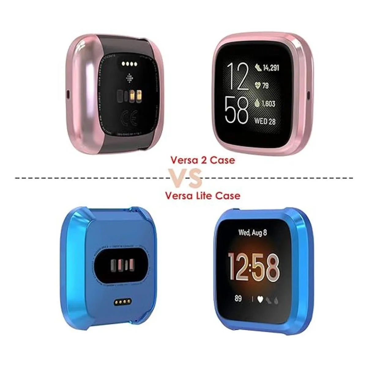 Simpeak Funda protectora de pantalla compatible con reloj_4