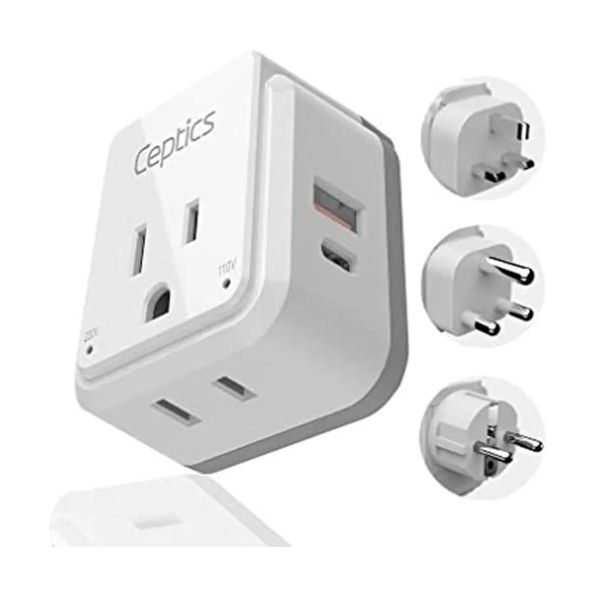 Adaptador de enchufe de alimentación frica Juego de viaje_1