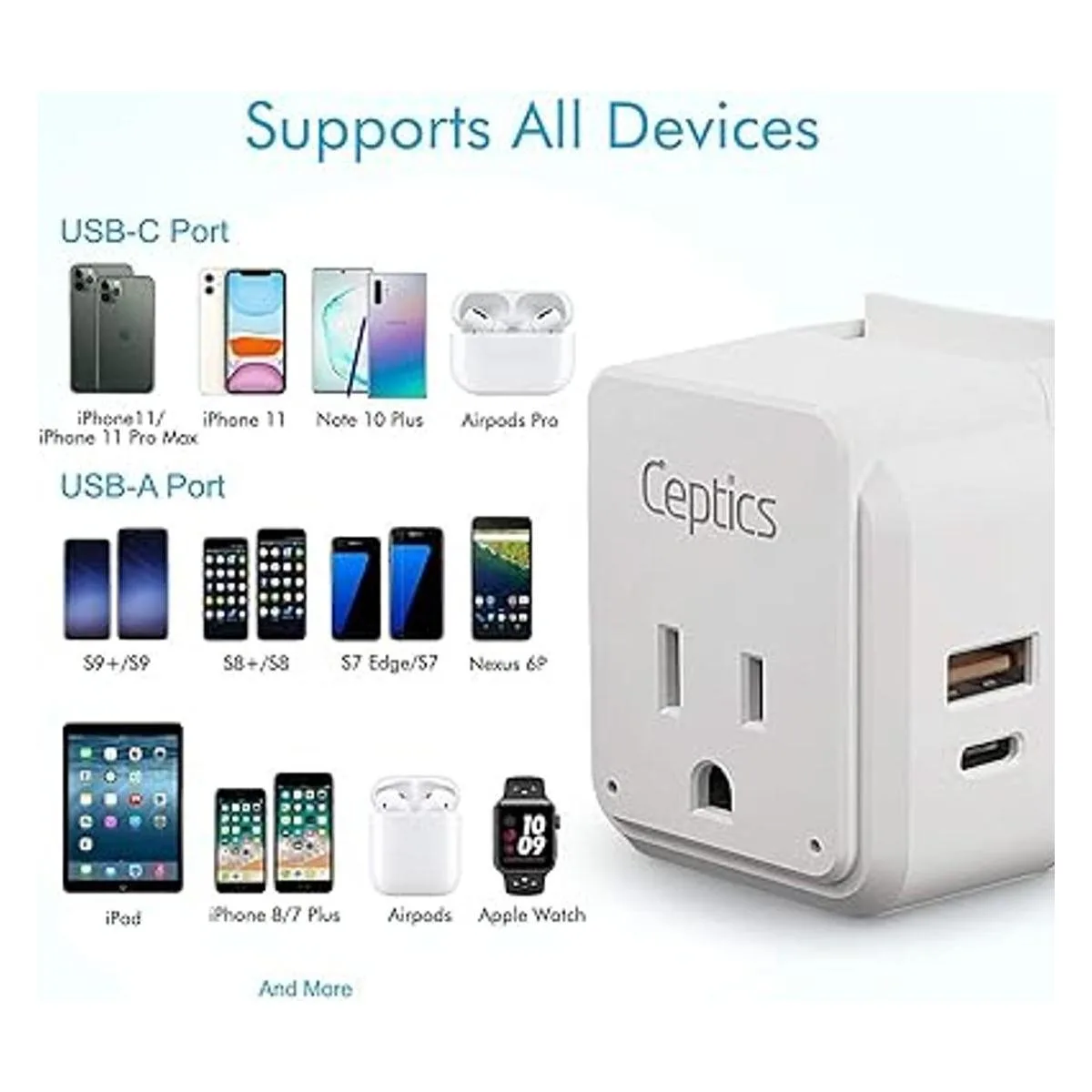 Adaptador de enchufe de alimentación frica Juego de viaje_5