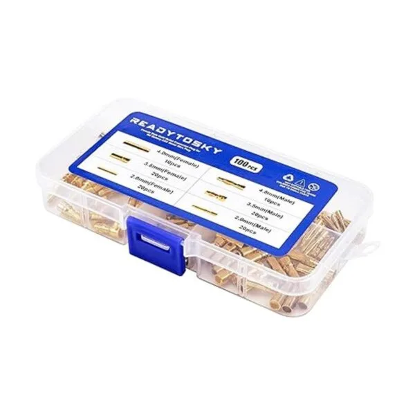 Readytosky RC Bullet Connectors 2mm 3.5mm 4mm Gold Plated