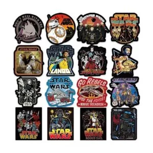 Claasic Calcomanías de vinilo impermeables para niñas_3