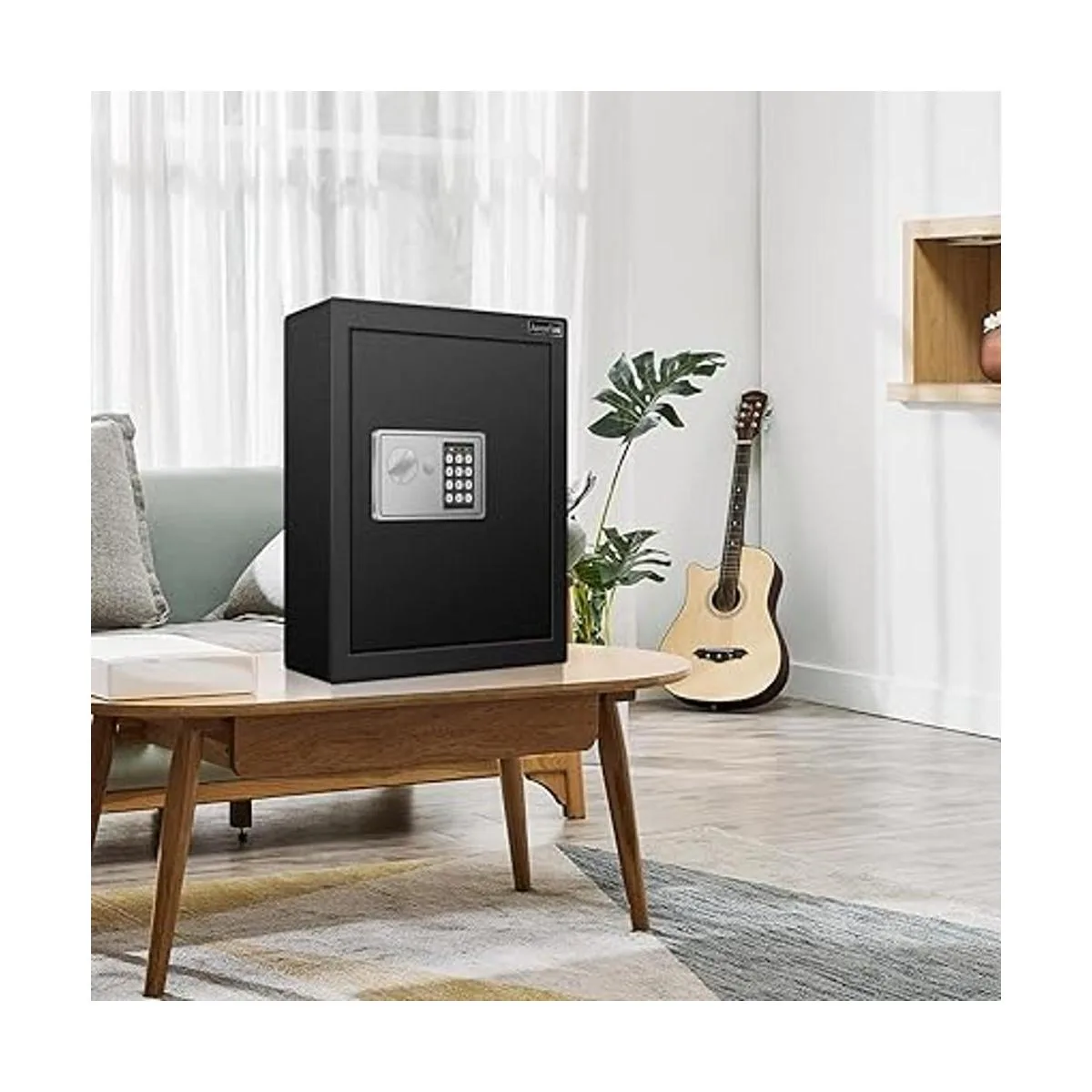 JUGREAT Caja fuerte de pared para armario de 80 llaves con