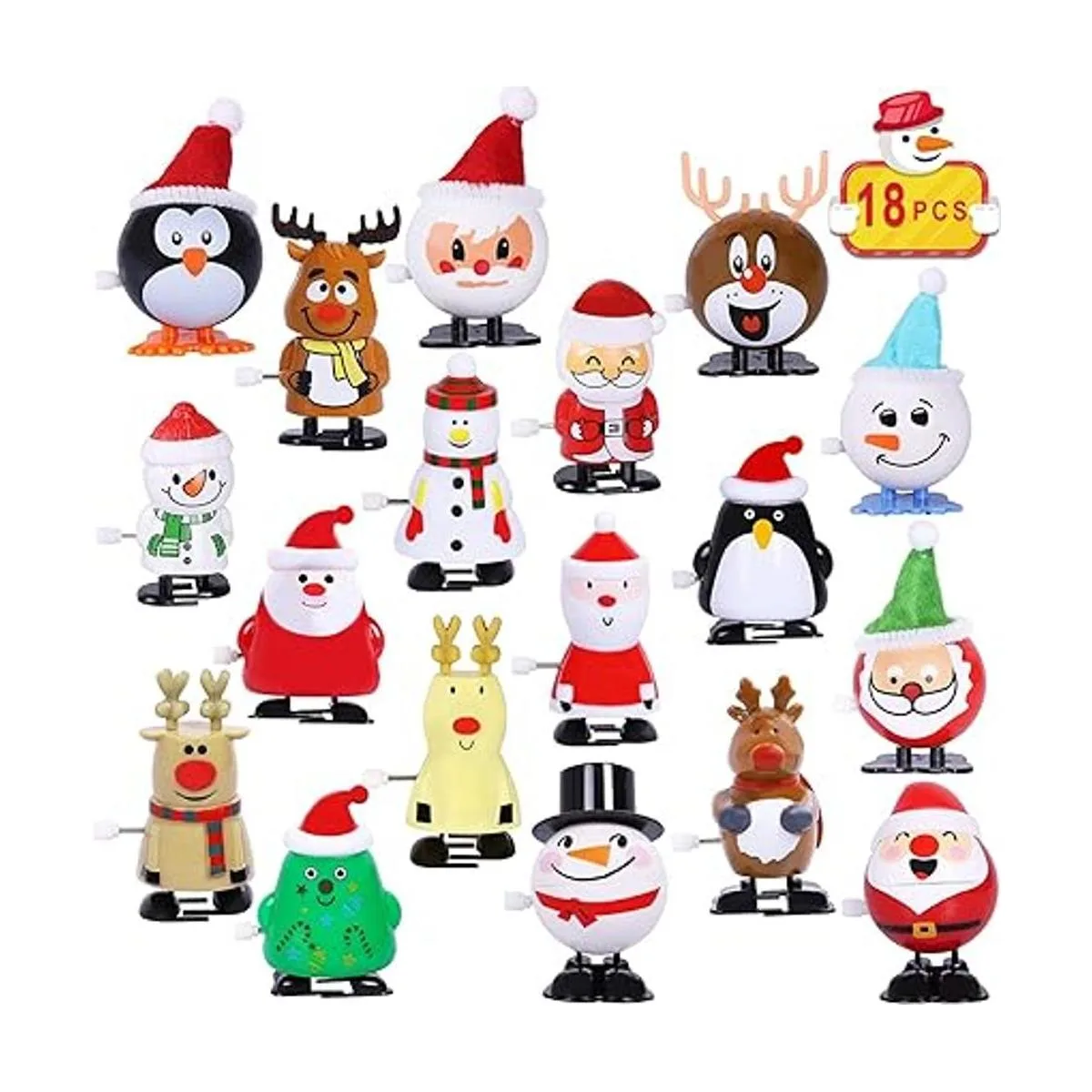 Max Fun 18 rellenos de calcetines de Navidad surtido de_2