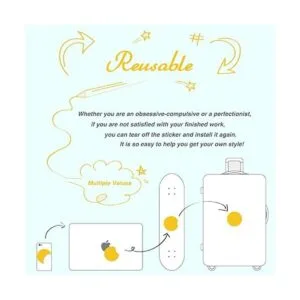 Claasic Calcomanías de vinilo impermeables para niñas_5