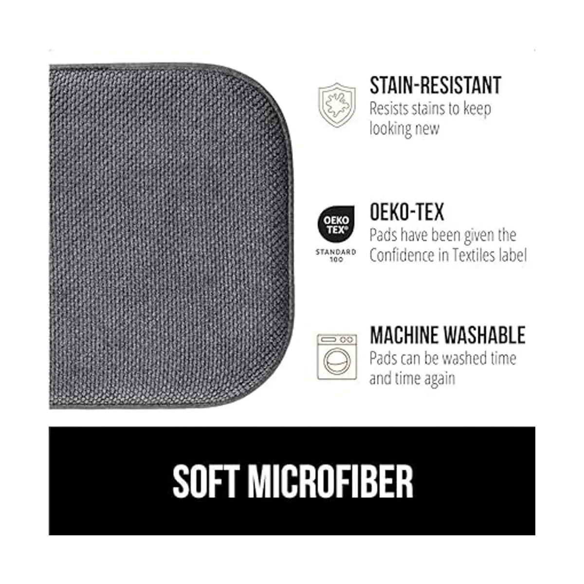 Gorilla Grip Cojines de espuma viscoelástica para sillas_5