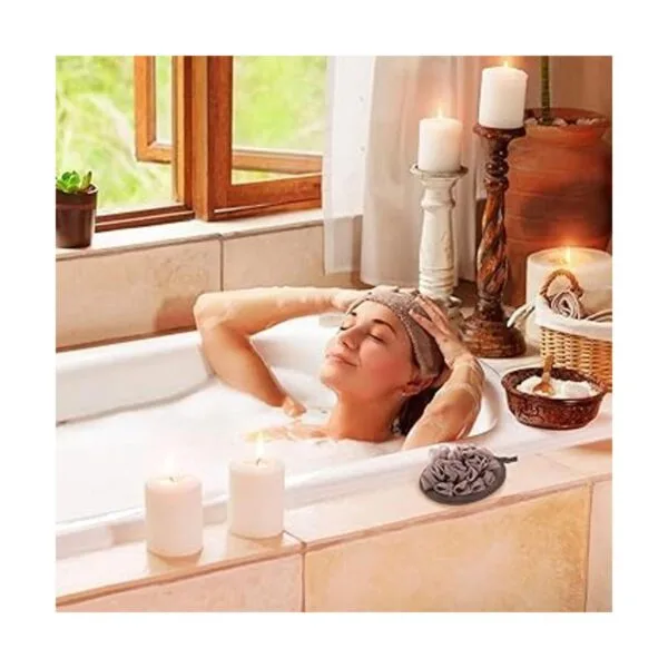 6 piezas de esponja para ducha de baño esponja de malla_6