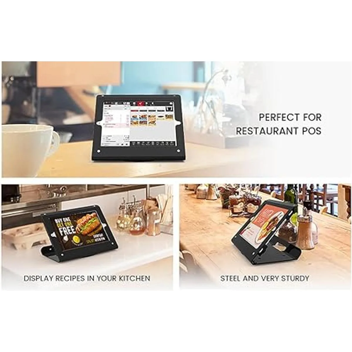 Beelta Soporte para iPad de 10.2 pulgadas para iPad 7 8 9_2