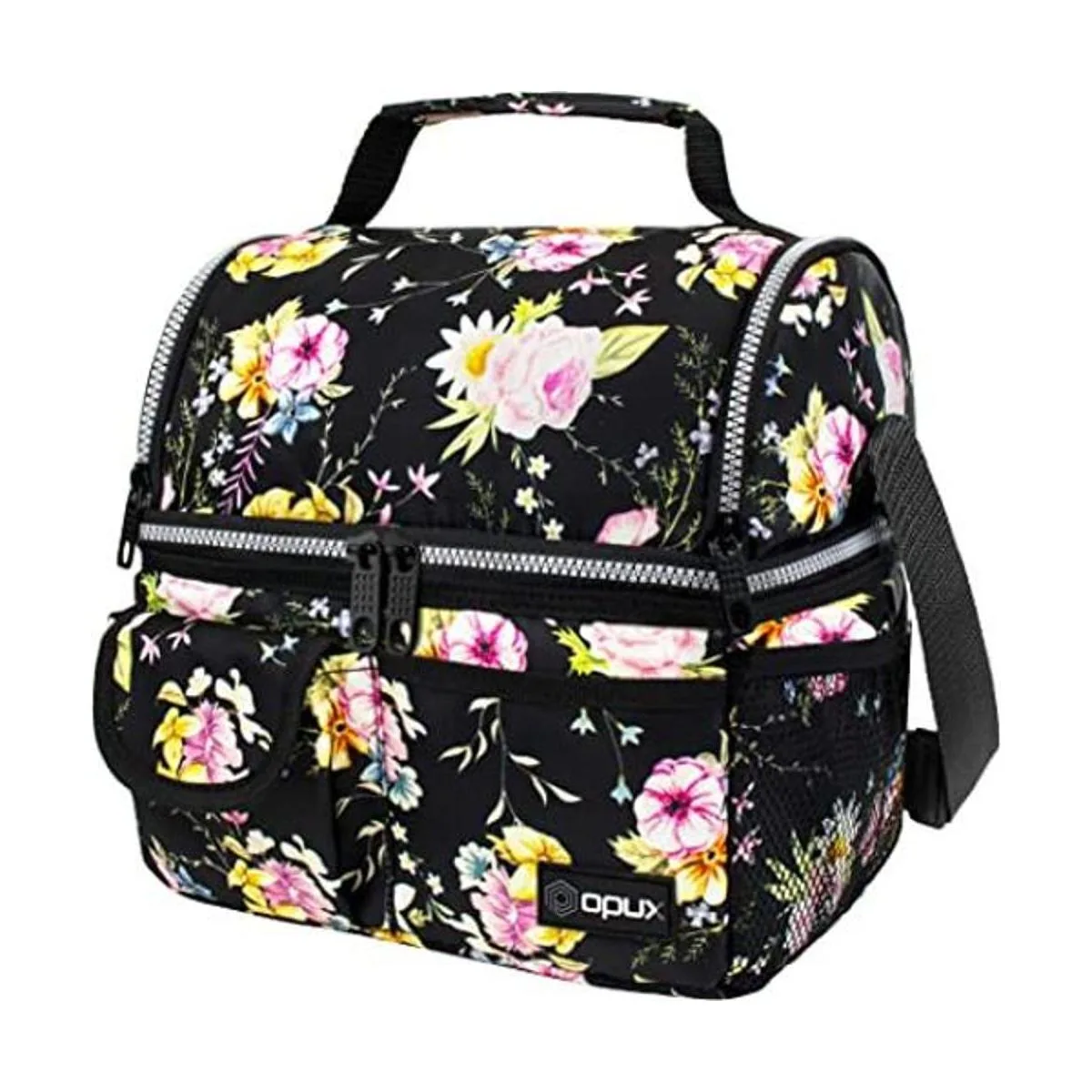 Opux Bolsa de almuerzo aislada de doble compartimento_1
