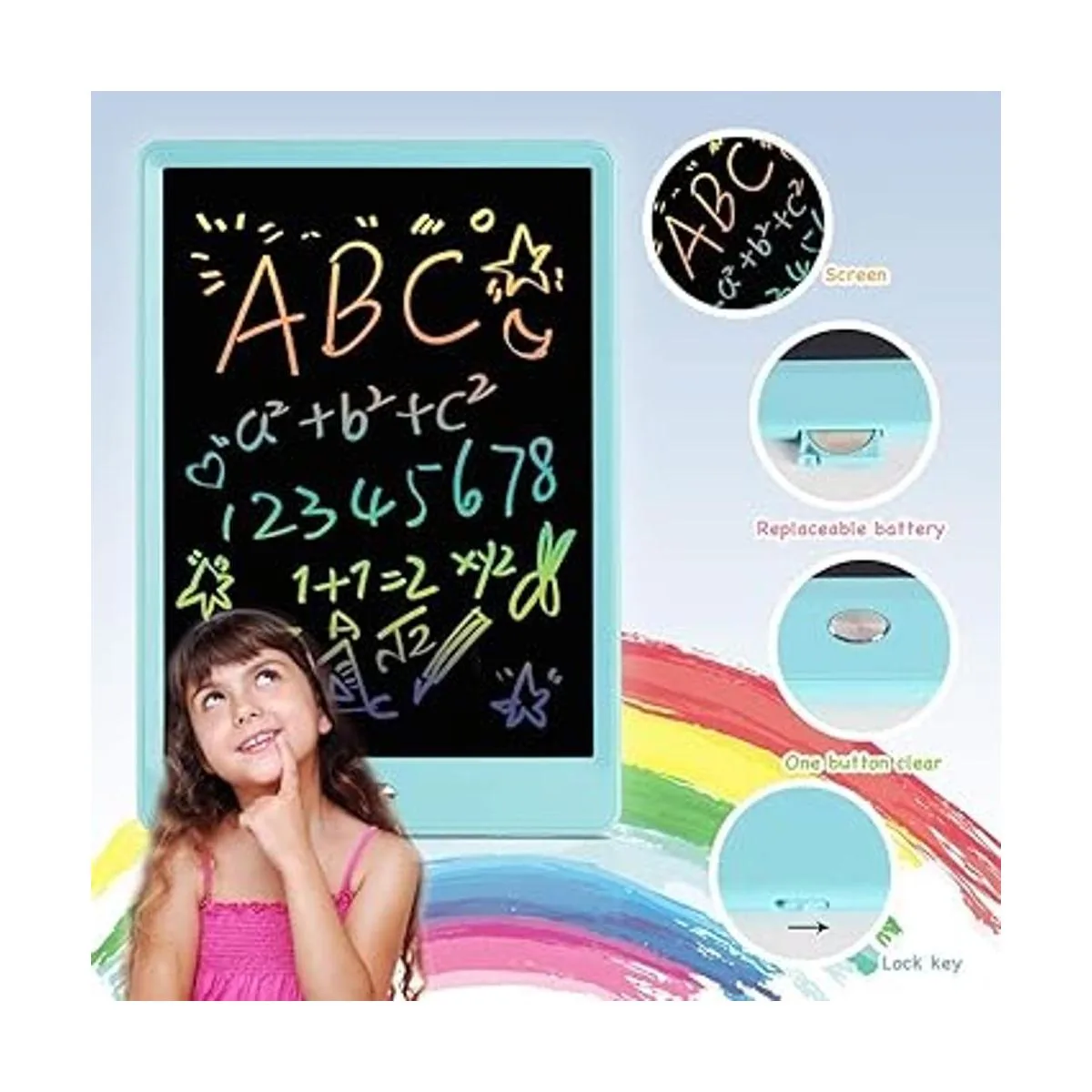 Orsen Tableta de escritura LCD de 10 pulgadas almohadilla_4