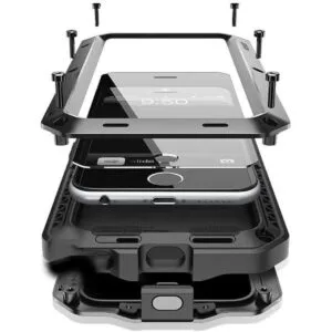 Funda para iPhone XsX carcasa de metal de aluminio_1