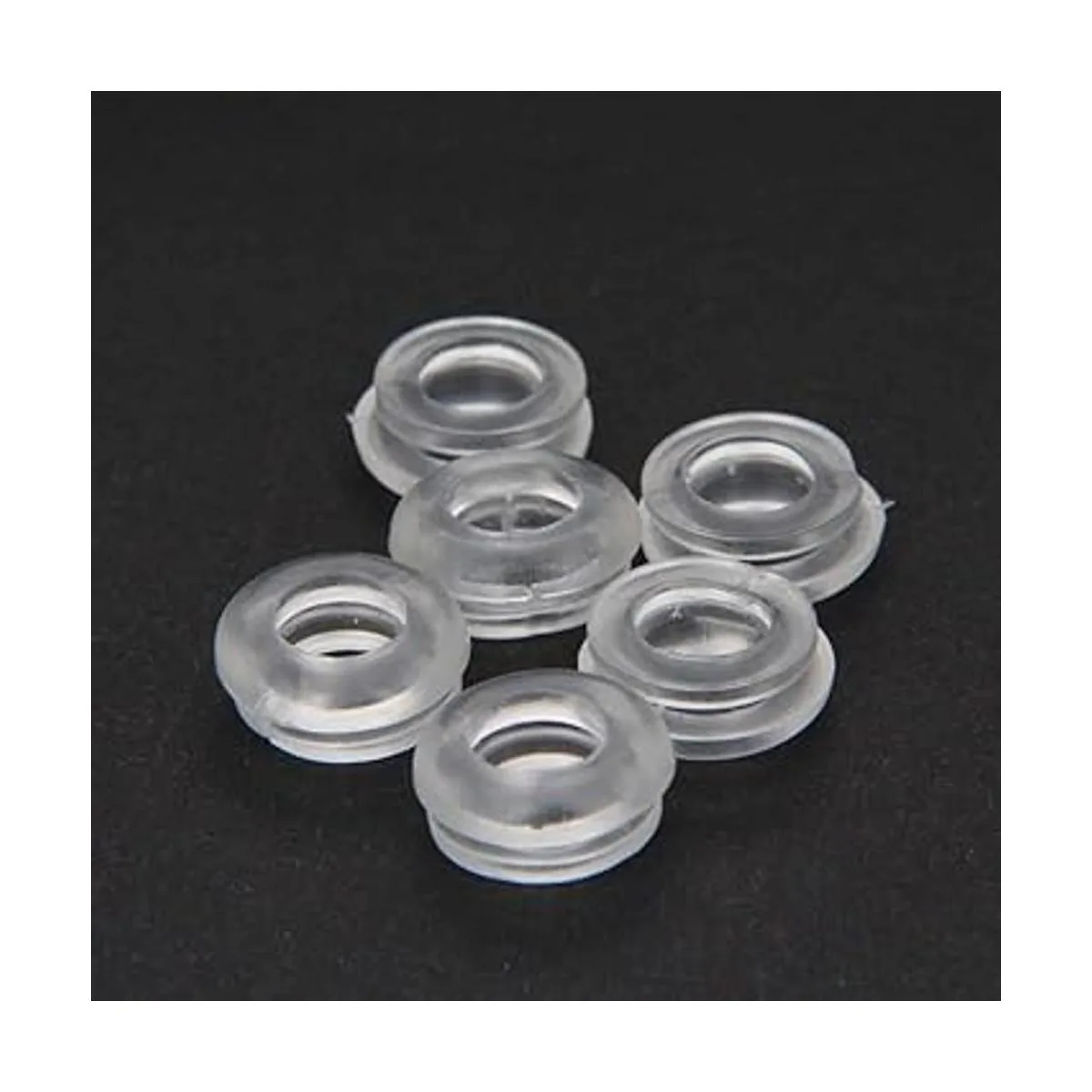 Fielect 50 ojales de goma de 0.354 in de diámetro_3