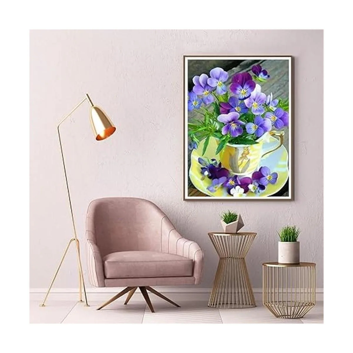 Kaliosy Kits de pintura de diamantes 5D plantas