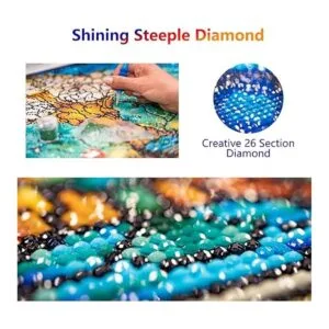 Kaliosy Kits de pintura de diamantes 5D plantas