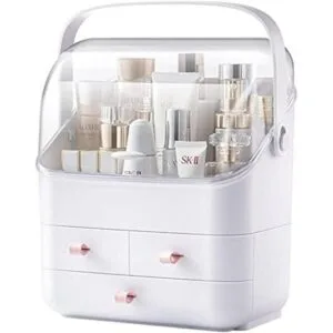 SUNFICON Organizador de maquillaje caja de almacenamiento_1