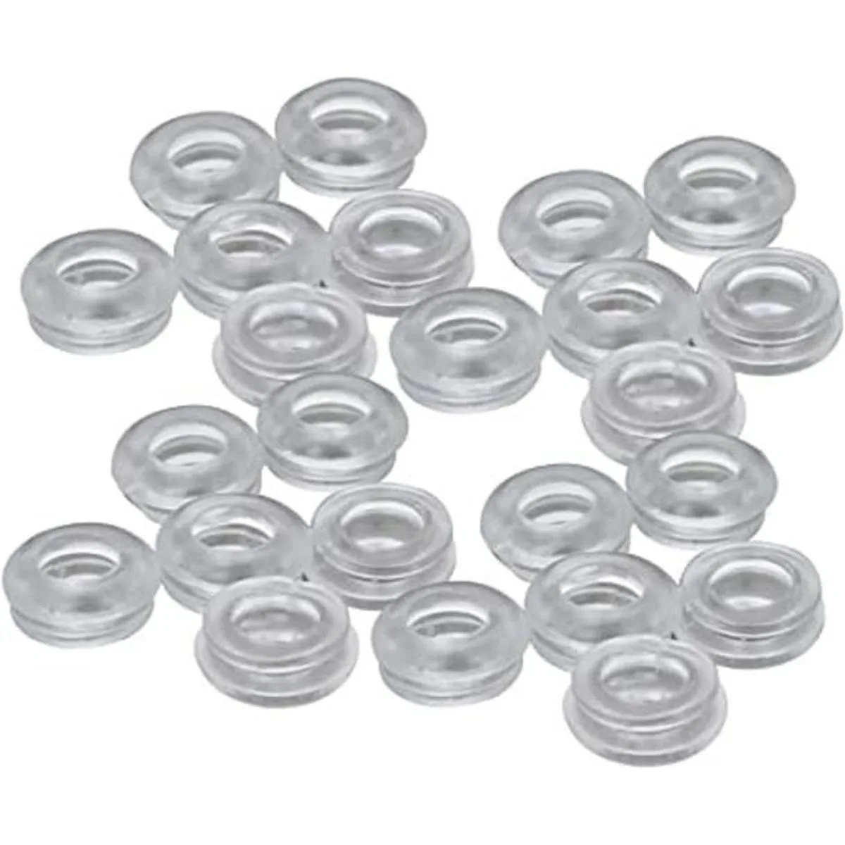 Fielect 50 ojales de goma de 0.354 in de diámetro_1