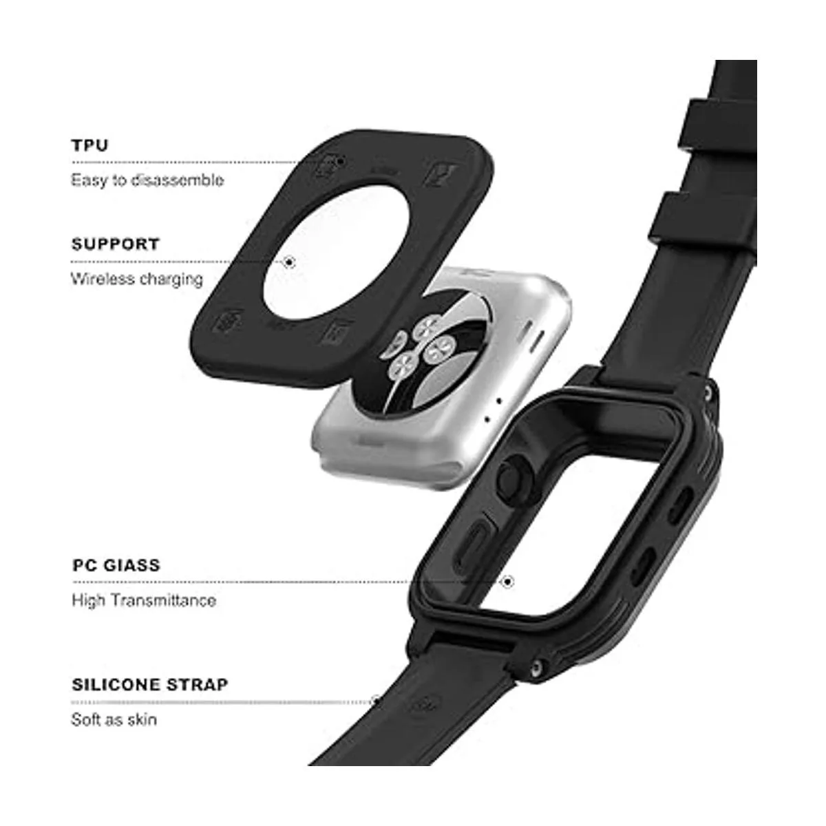 ShellBox Carcasa compatible con funda impermeable para_6