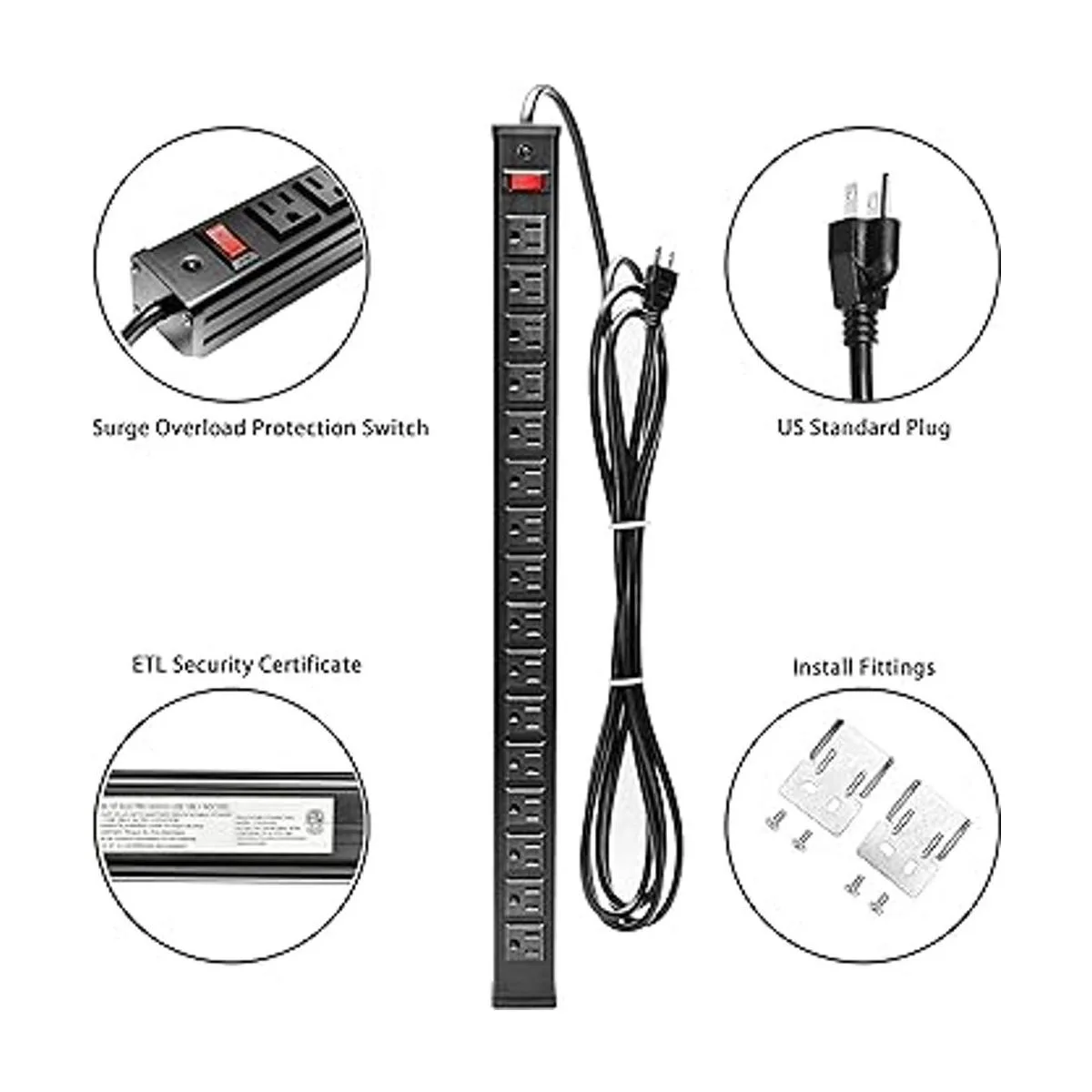 BTU Protector de sobretensiones de regleta de alta_3