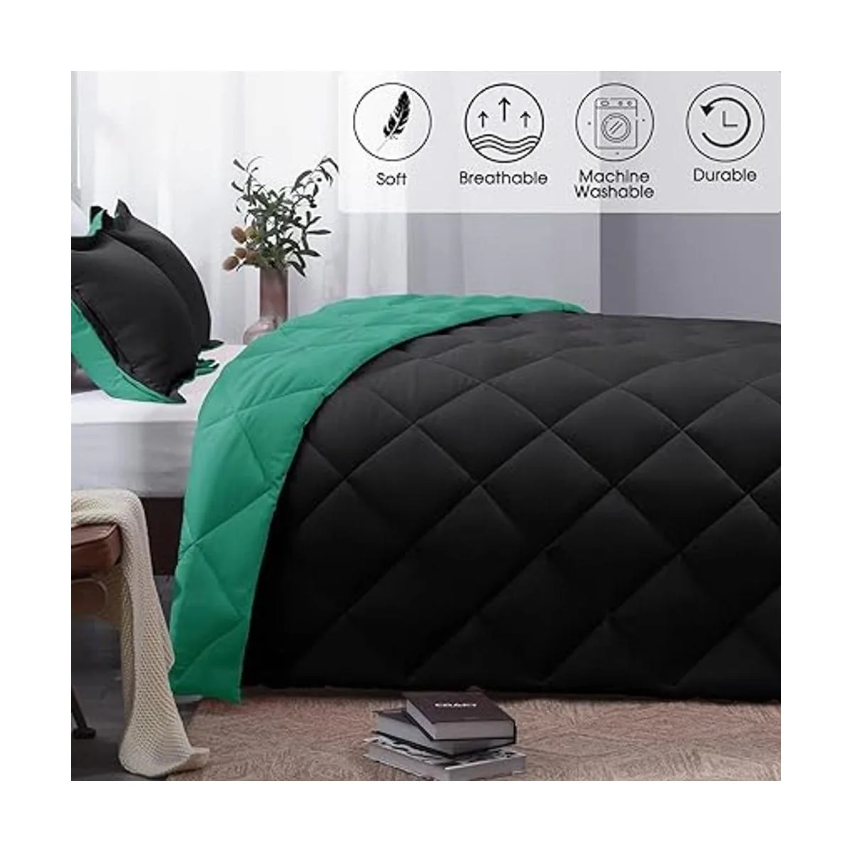 Basic Beyond Down juego de edredón alternativo edredón_2