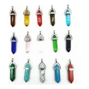 TIHOOD 30PCSSet DIY Bullet Shape Healing Pointed Chakra_4