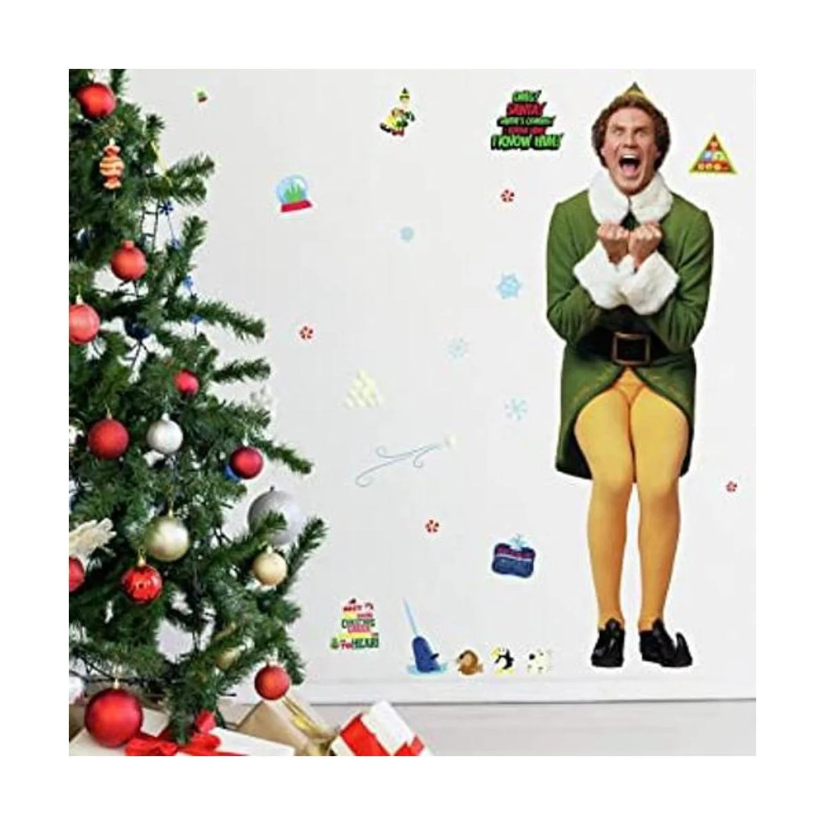 RoomMates RMK4339GM Buddy The Elf Calcomanías de pared_1