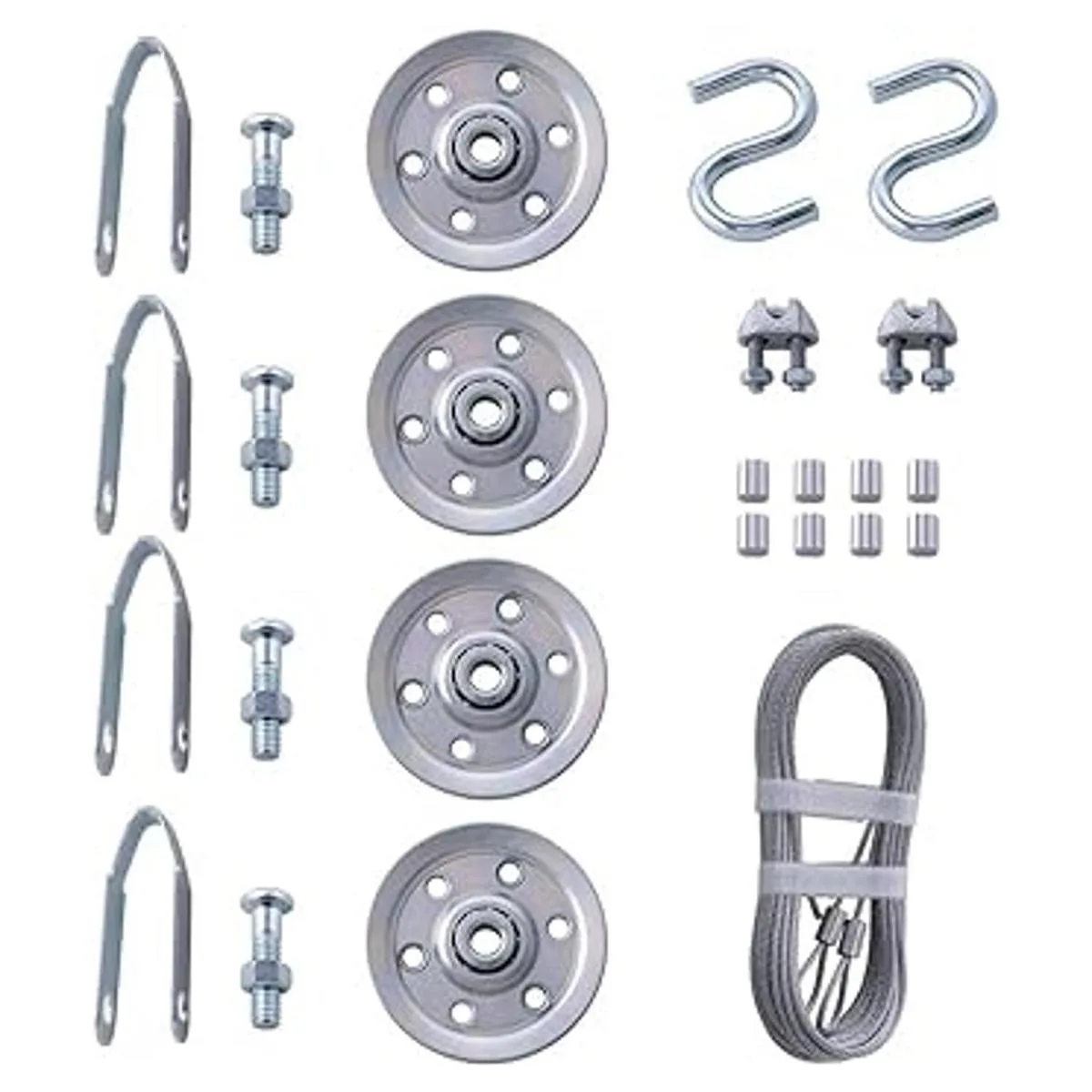 Home Master Hardware Kit de repuesto para cables y poleas_1