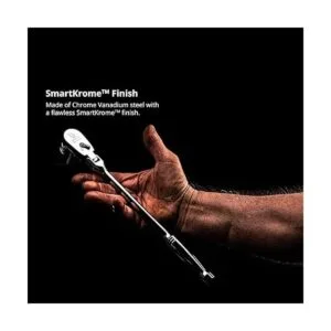 Capri Tools Trinquete de cabeza flexible de perfil bajo de_5