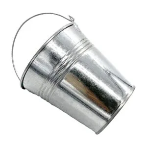 Goldenvalueable 12 Tinplate Metal Buckets for French Fries_3