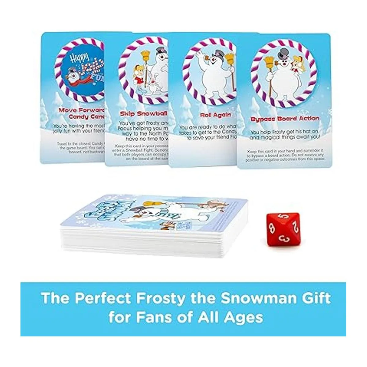 AQUARIUS Frosty The Snowman Board Game Fun Family_6